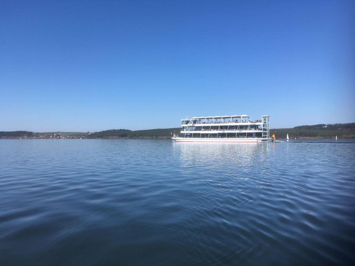 Ferienwohnung Fraenkisches Seenland - Fewo Antje Mitteleschenbach Eksteriør billede