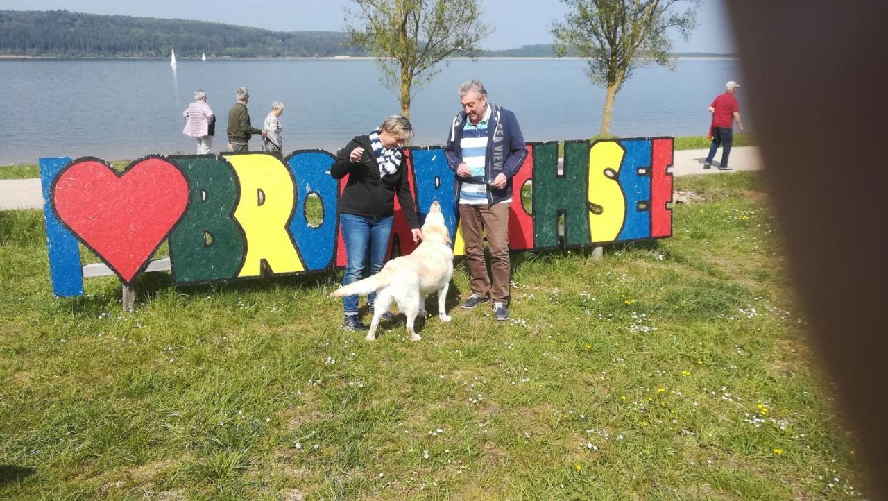 Ferienwohnung Fraenkisches Seenland - Fewo Antje Mitteleschenbach Eksteriør billede