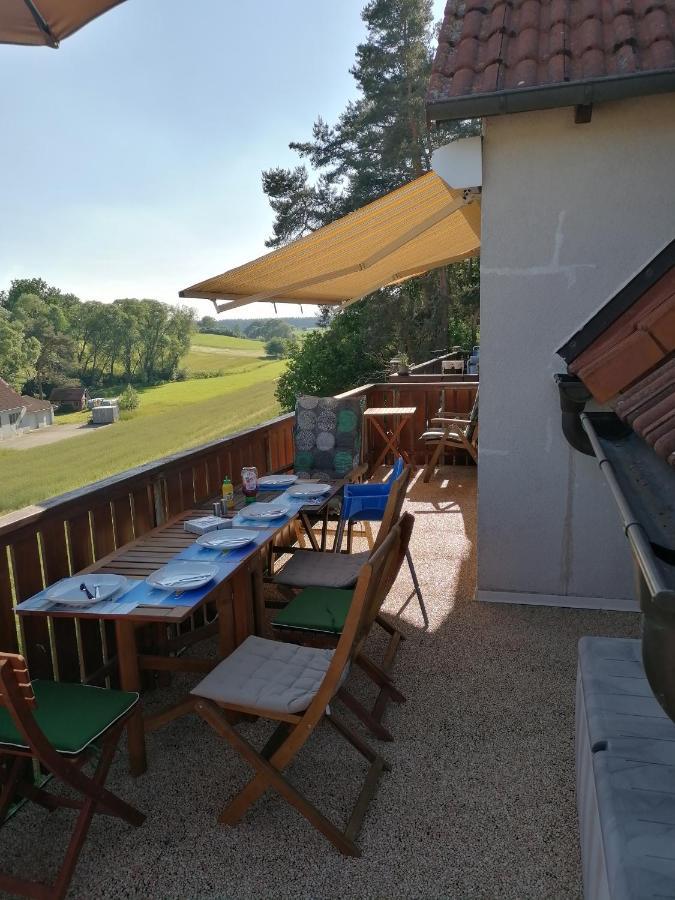 Ferienwohnung Fraenkisches Seenland - Fewo Antje Mitteleschenbach Eksteriør billede